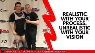 Powerlifter Connor Borkert is Unrealistic with His Vision