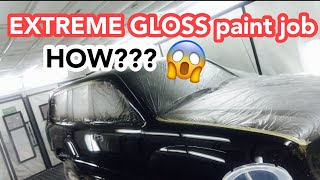 How to paint  car mirror finish