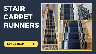 Stair Carpet Runners | Stair Carpet Ideas | Striped Stair Carpets