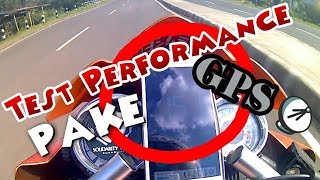 Test Performance Ninja Pake Speedometer GPS #sukabumi - motovlog