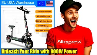 800W Electric Scooter Review! The Ultimate Off-Road E-Scooter You Need to See!