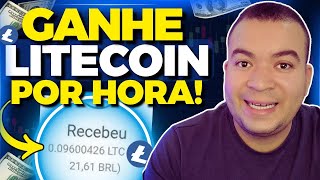 GANHE LITECOIN DE GRAÇA! $372 CADA CRIPTOMOEDA CLAIM AUTOMÁTICO! Como ganhar dinheiro