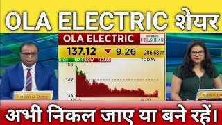 OLA Electric share news Anil Singhvi,Analysis,ola electric mobility share latest news,target