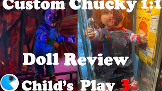 My Custom Made Chucky Doll 1:1 Child's Play 3 Prop Replica