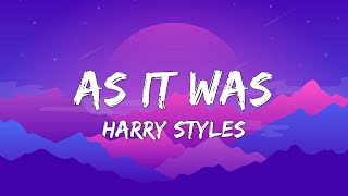 Harry Styles - As It Was (Lyrics)