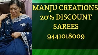 20%discount sarees contact 9441018009