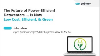 Webinar - The Future of Power-Efficient Datacenters