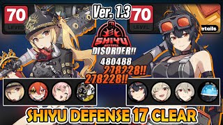 Shiyu Defense 17 S-RANK CLEAR!! DPS Lucy & Grace x Burnice "DISORDER" Team | Zenless Zone Zero