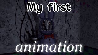 [SFM/FNAF]My first animation |movement test|