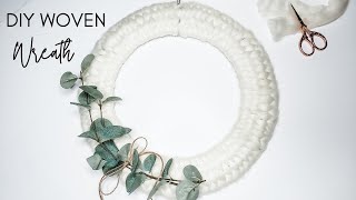 DIY Woven Wreath (Minimalist DIY Home Decor)