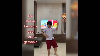 Tari bertema lagu Anak Gembala grade 3D