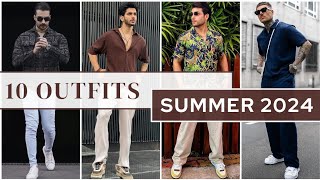 10 Latest Summer Outfit Ideas For Men 2024 | Men's Fashion