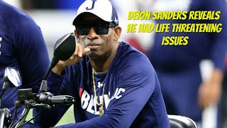 Deion Sanders reveals serious news! #deionsanders #jacksonstate #swac #hbcu