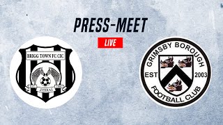 Brigg Town FC CIC vs Grimsby Borough FC - Live Press Meet