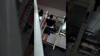 155 LB OHP @175 BW 2X4 BEHIND PRISON WALL