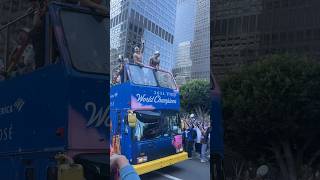 2024 LA DODGERS CHAMPIONSHIP PARADE DOWNTOWN!