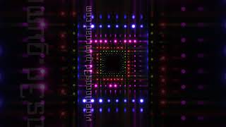 Square Tunnel & Multicolor Flashing Lights | #shorts | #MOBILE ANIMATED #BACKGROUND | VJ LOOP 60