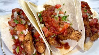 How to: Crispy Chicken Tacos Recipe