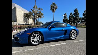 2015 Porsche Cayman 6 Speed/Sold on Cars & Bids