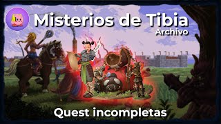 🔴 MISTERIOS de TIBIA: ¿#Tibia tiene quests incompletas? ¿Cuáles son y por qué? (Parte 1/2)