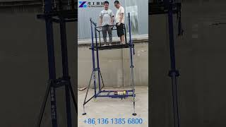 Electric Lifting Scaffold/500kg Electric Scaffolding for Sale/Automatic Scaffolding #scaffolding