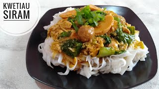 Resep Kwetiau Siram