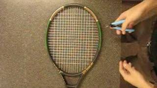 Cutting Strings out of a Racket