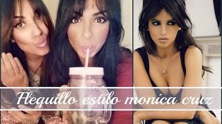 Como cortar flequillo estilo Monica Cruz paso a paso