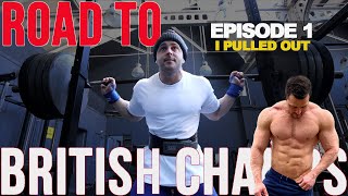 Road To British Powerlifting Champs Ep.1 | 8 Weeks Out | Pulling out of Competition