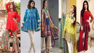 New Frocks Design Dress Collection Ideas 2021 | Short Frocks Style Dress Design | Short Frock Kurti