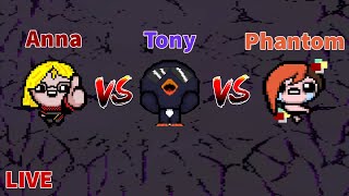 The Live-Stream Episode ft. Annadelna and Glitched Phantom (The Binding of Isaac: Picker Wheel Race)