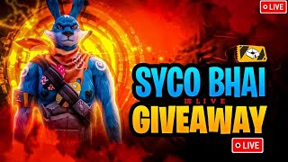 FREE FIRE LIVE PAKISTAN | SYCO BHAI IS LIVE | LIVE TORNAMENTS GIVEAWAY | #fflivegiveaways #fflive