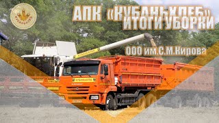 Итоги уборочной страды 2024|АПК Кубаньхлеб|Озимая пшеница|ООО им.С.М.Кирова