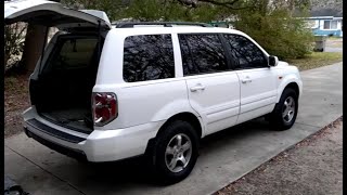 2003-2008 Honda Pilot 3rd row seat latch repair.