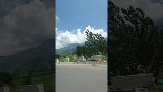 Beautiful Cloudy Sky View Kaghan Valley