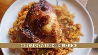 SPECIAL LEEK & CHORIZO PALM OIL FRIED RICE!