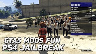 Highest PS4 jailbreak GTA5 mods fun