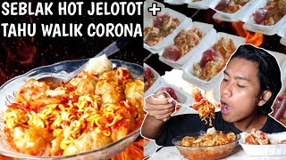 MUKBANG SEBLAK HOT JELOTOT + TAHU WALIK CORONA