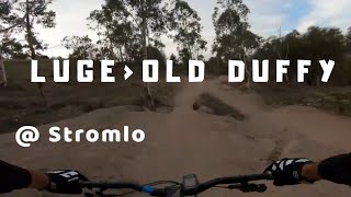 Stromlo Luge into Old Duffy GoPro Run On My Pole Evolink 158