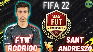 FTW Rodrigo VS Sant Andres20 - FIFA 22 Fut Champions / WEEKEND LEAGUE | WL