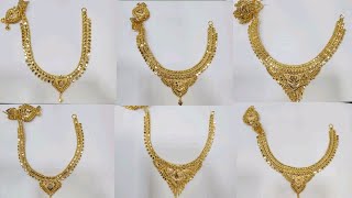 Lightweight Gold Necklace Designs | DK Jewellers Necklace Designs