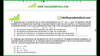 MICROECONOMÍA: CONSUMO (Grado ECONOMÍA – UNED).  TEMA 2. EJERCICIOS PRÁCTICOS