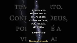 NÃO SE DEIXE LEVAR PELA IRA! Romanos 12:19 - ANDRÉ IUJI