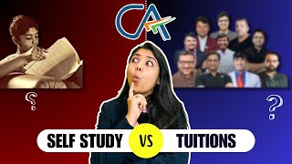 Is CA tuition a waste of money? Can you become a CA through self-study?