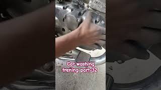 car washing trening part-32 | metal polish #automobile #metal