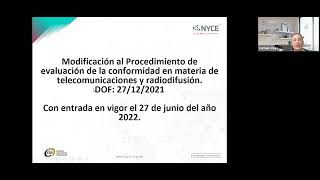 Webinar NYCE: Emisión de Certificado Único para productos de Telecomunicaciones