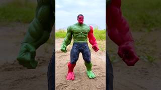 Green Hulk and Red Hulk merge Marvel Toys