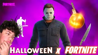 🍩LIVE Fortnite squads with FANS and MinetheJ MICHEAL MYERS SKIN COMING SOON