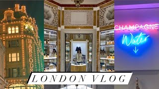 LONDON VLOG | unfiltered day in my life, fortnum & mason, harrod's + a zara haul