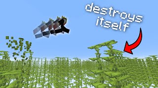 Minecraft, but the world destroys itself...